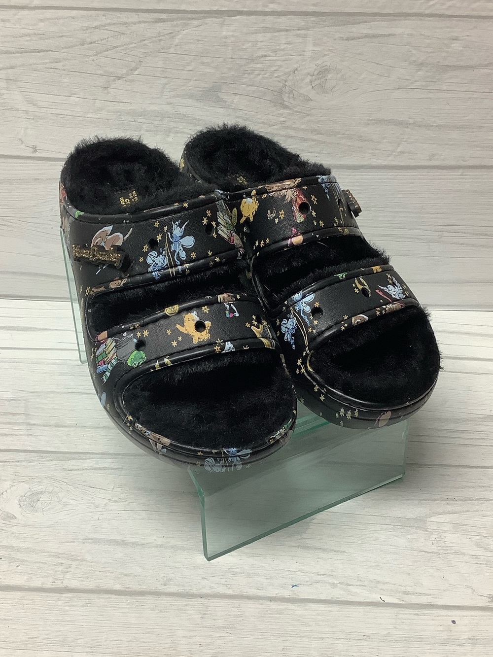 Vera Bradley fur lined Crocs